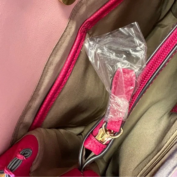 Nanette Lepore Mandie Satchel Hot Pink - Picture 7 of 9